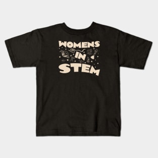 Womens In Stem Kids T-Shirt